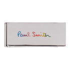 Paul Smith Silver Rainbow Logo Money Clip