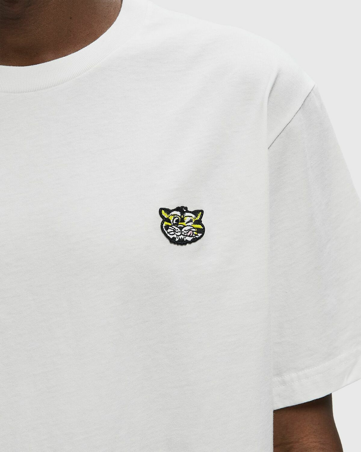 Kenzo GOTS WILD TIGER CLASSIC TEE White Mens Shortsleefe