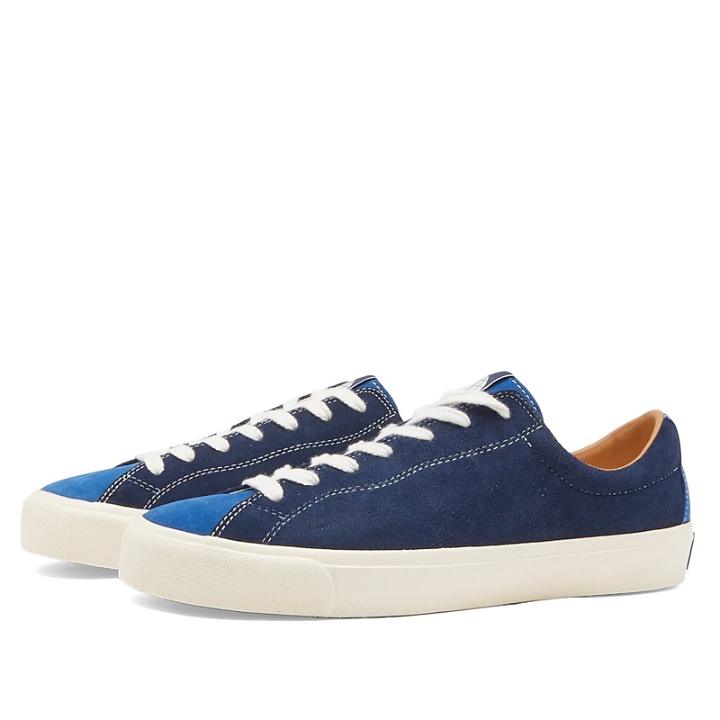 Photo: Last Resort AB Men's VM003 Suede Lo Sneakers in Duo Blue And White