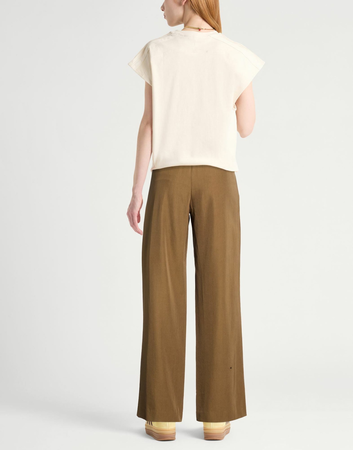 Kassl Editions Womens Pants Military in Green
