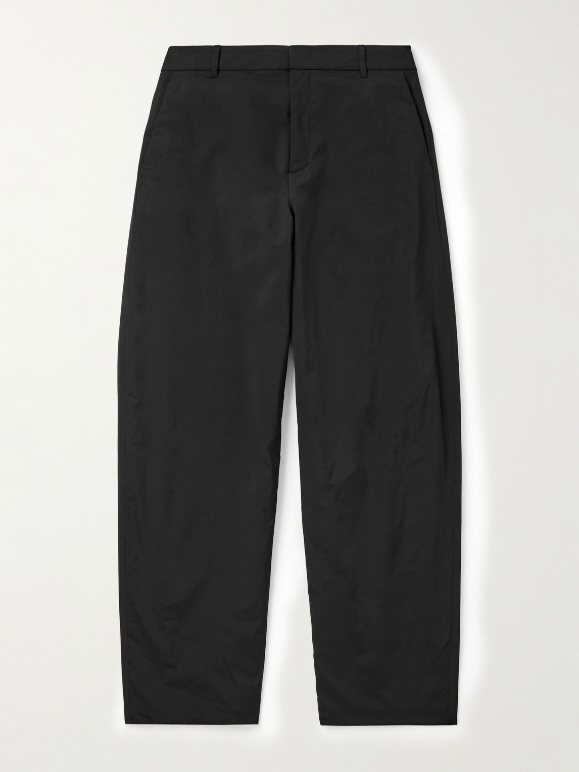 Amomento - Straight-Leg Taffeta Trousers - Black