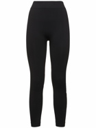 'S MAX MARA Basilea Logo Jacquard Leggings