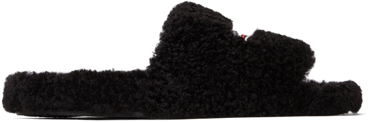 Photo: Balenciaga Black Furry Campaign Slides