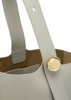 Loewe Pebble Medium Leather Bucket bag - Grey - One Size