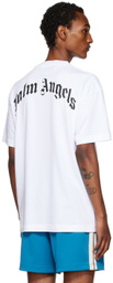 Palm Angels White Leopard Banana T-Shirt