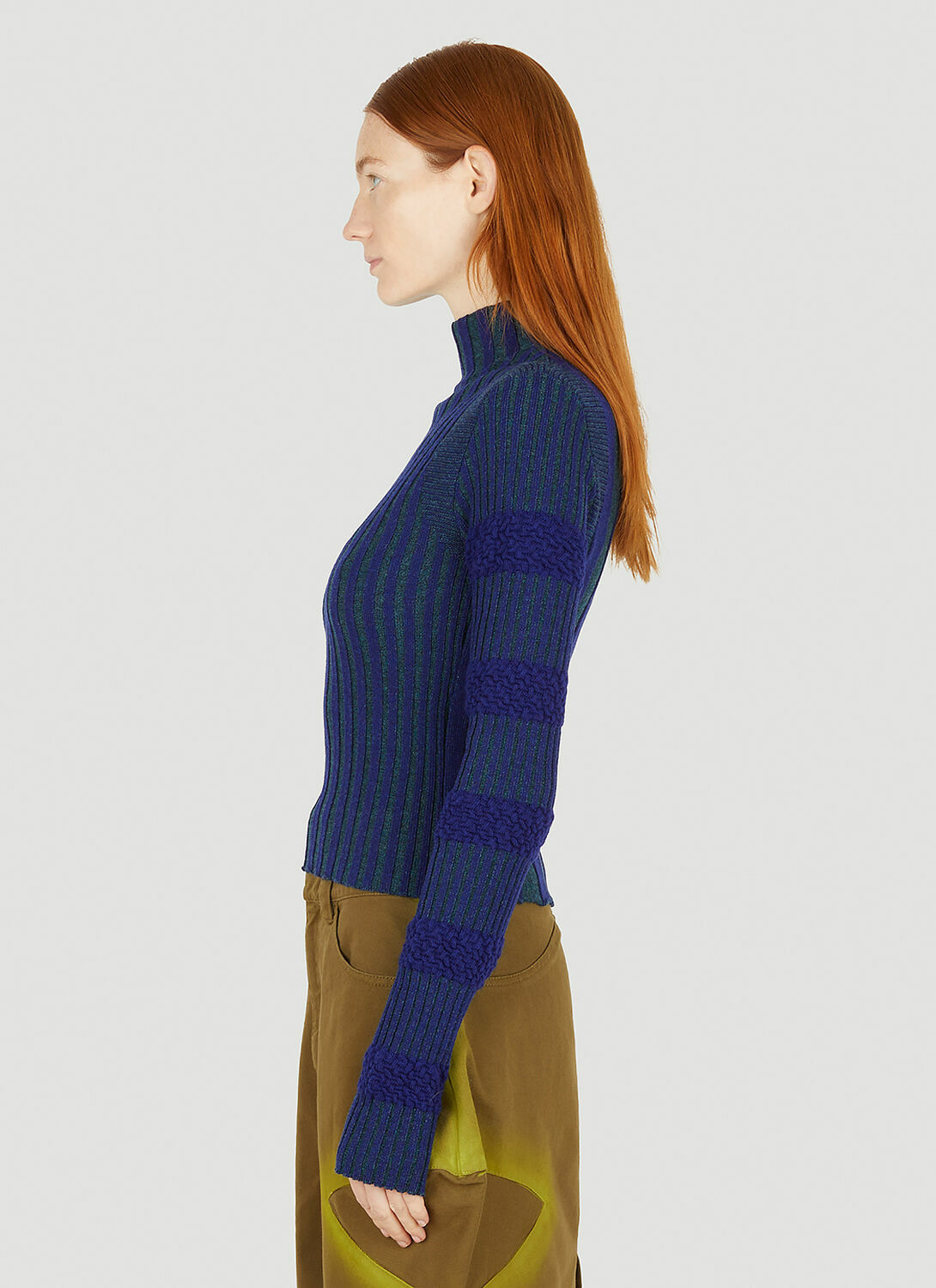 Paula Canovas del Vas Ribbed Knit Sweater