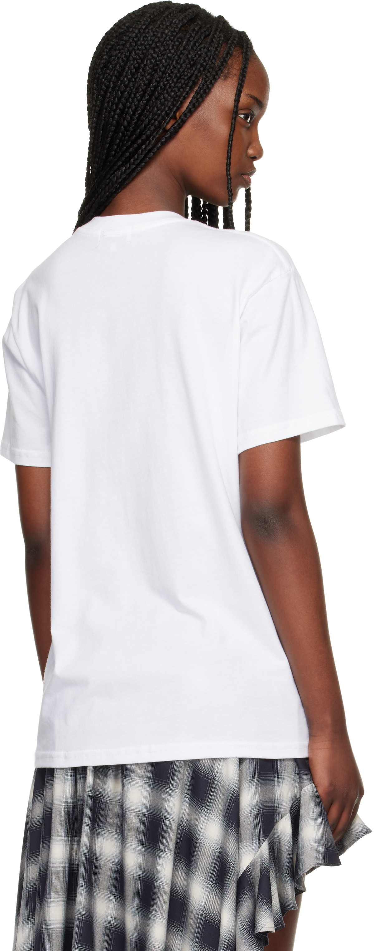 Collina Strada White 'Ugly Duckling' Graphic T-shirt