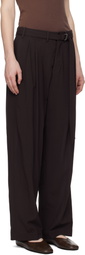 CO Brown Drop Waist Trousers