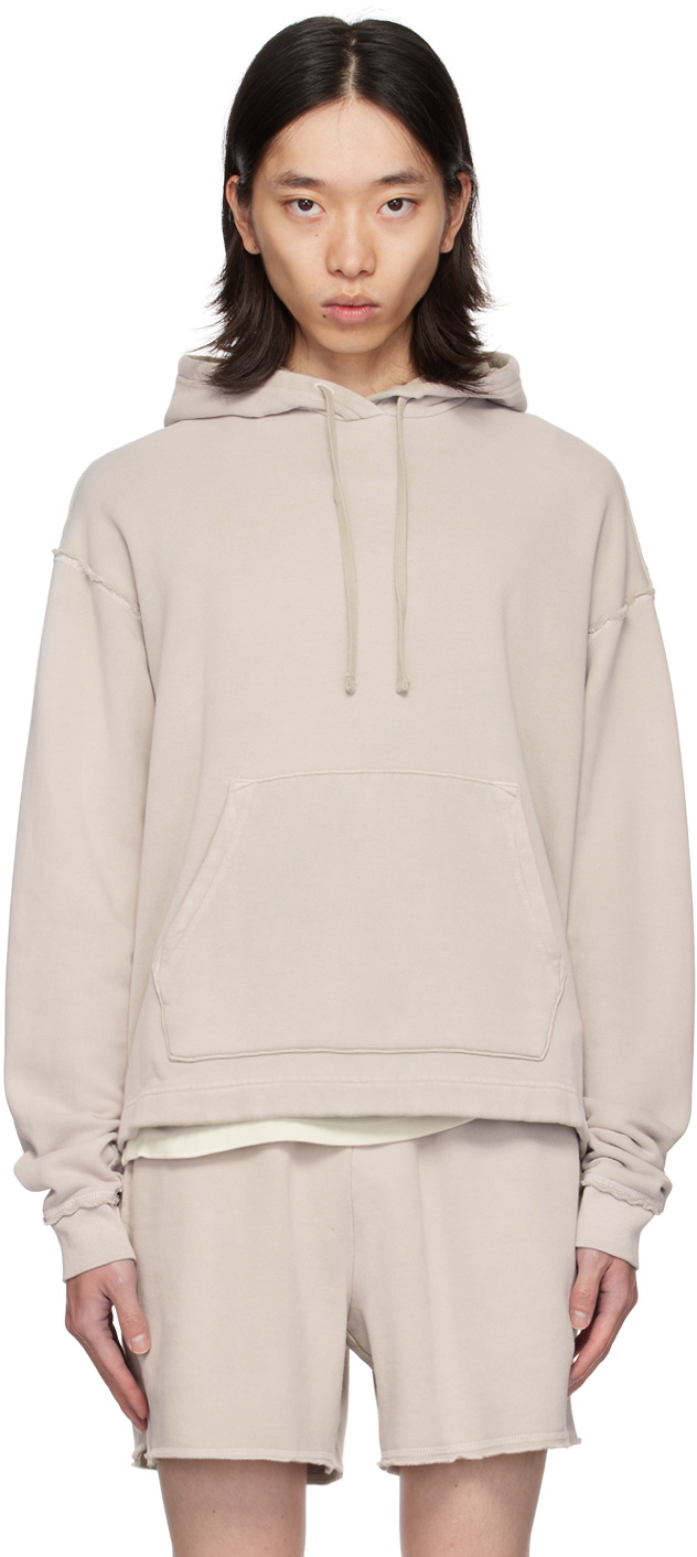 John Elliott Black Flash Dual Zip Hoodie John Elliott