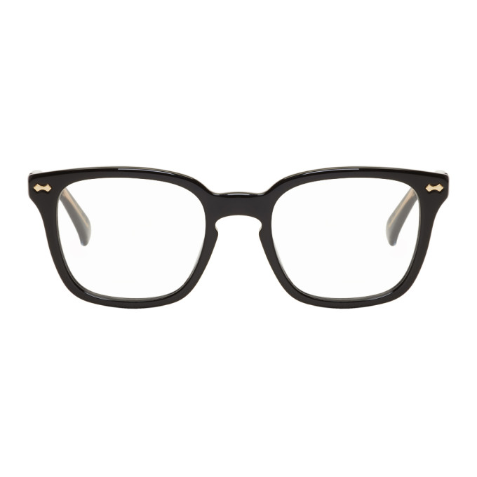 Photo: Gucci Black Shiny Logo Glasses