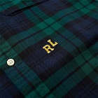 Polo Ralph Lauren Slim Fit Sports Motif Button Down Tartan Shirt