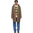 Acne Studios Brown Wool Duffle Coat