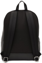 Kenzo Black Leather K-Tiger Backpack