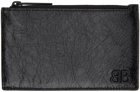 Balenciaga Black Monaco Long Card Holder