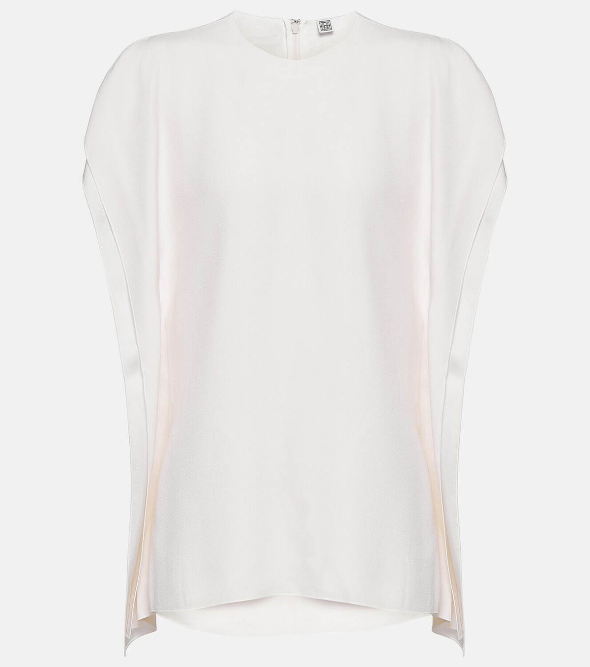 Toteme Draped satin top