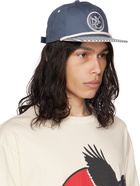 Rhude Blue Puma Edition Flat Brim Cap