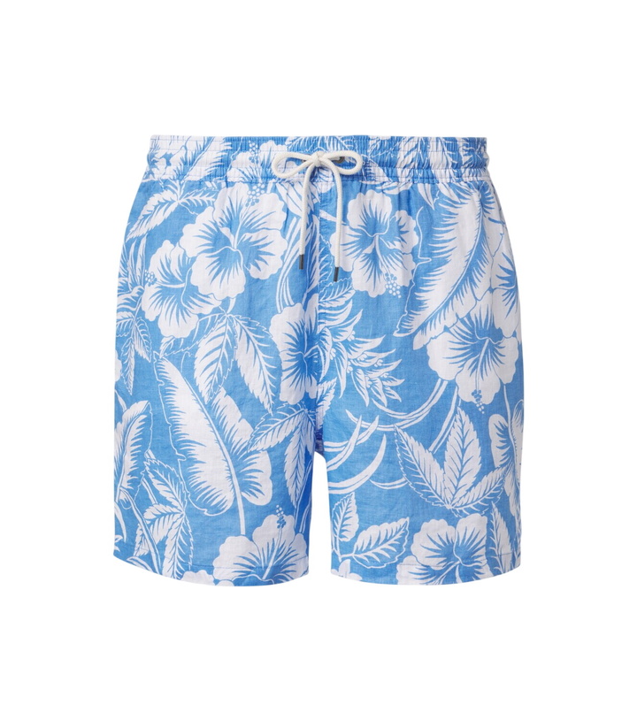 Photo: Polo Ralph Lauren Floral linen swim trunks