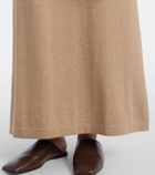 Lisa Yang Angeline cotton and cashmere maxi dress