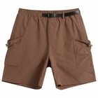 Mellow Clo Men's Forage Shorts in Brown