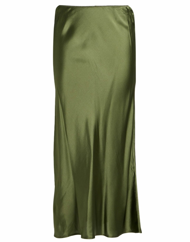 Photo: Roberto Collina Womens Midi skirt Military in Green