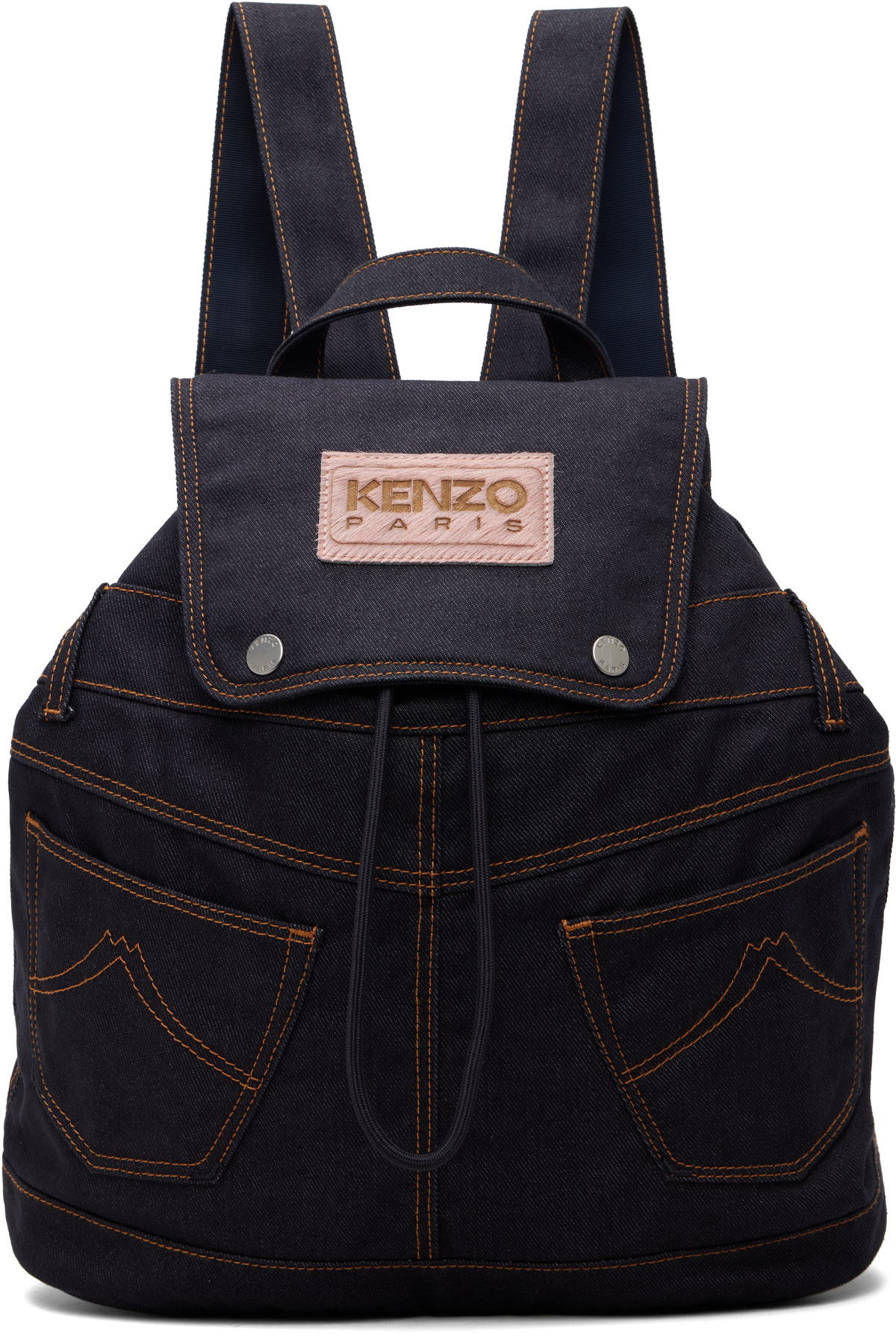 Kenzo Navy Kenzo Paris 'KENZO Five Pockets' Backpack Kenzo