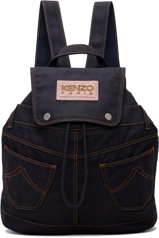 Photo: Kenzo Navy Kenzo Paris 'KENZO Five Pockets' Backpack