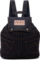 Kenzo Navy Kenzo Paris 'KENZO Five Pockets' Backpack