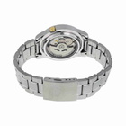 Seiko 5 Automatic Stainless Steel Gold Dial Mens Watch SNKK13