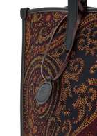 Etro Lovetrotter Large Paisley-jacquard Leather Tote - Multicoloured - One Size