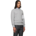 Thom Browne Gray Classic Loopback 4-Bar Sweatshirt