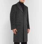 Brioni - Llama Hair and Virgin Wool-Blend Coat - Gray