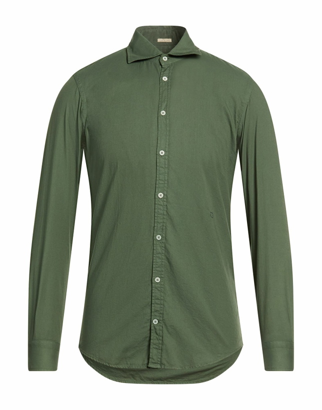 Photo: Massimo Alba Mens Shirt Military in Green