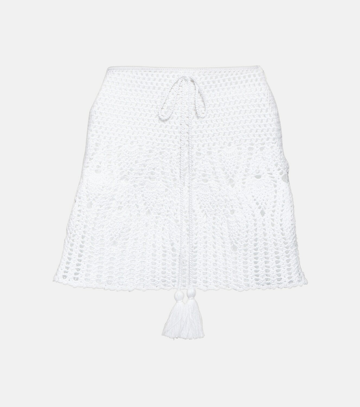 Loewe - Paula's Ibiza crochet wool miniskirt Loewe