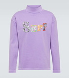 ERL Appliqué cotton jersey sweatshirt