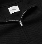 Norse Projects - Fjord Merino Wool Half-Zip Sweater - Black