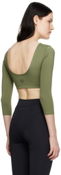 HÉROS Green 'The Ballerina' Top