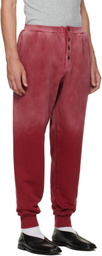 Entire Studios Red Cadet Sweatpants