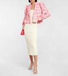 LoveShackFancy Braelynn cropped jacket