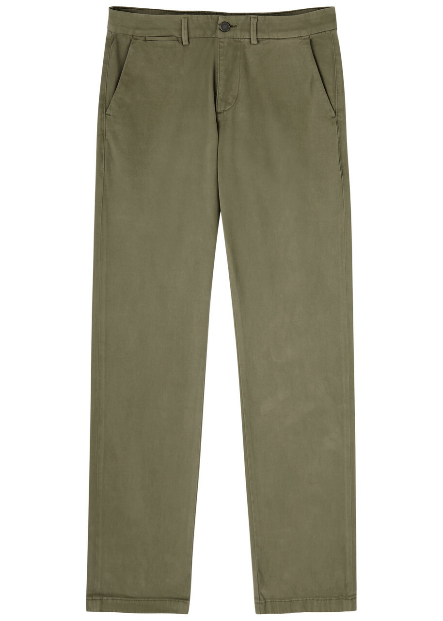 7 For All Mankind Slimmy Luxe Performance Chinos Green