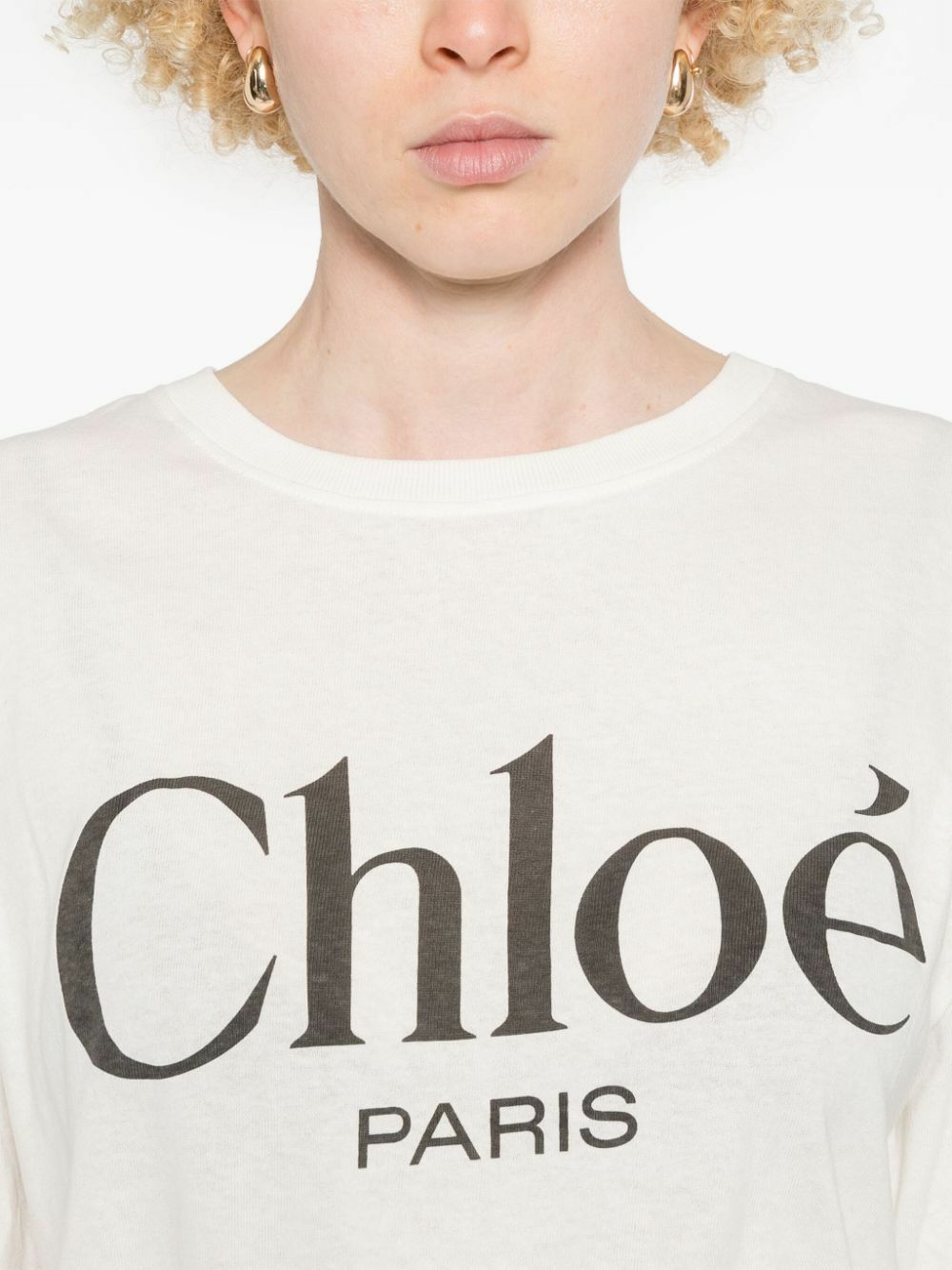 CHLOÉ - Woman - Black - T-shirt