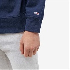 Tommy Jeans Men's New York Fast Food Crew Sweat in Twilight Navy