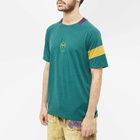 Rapha x Brain Dead Technical T-Shirt in June Bug/Purple Pennant