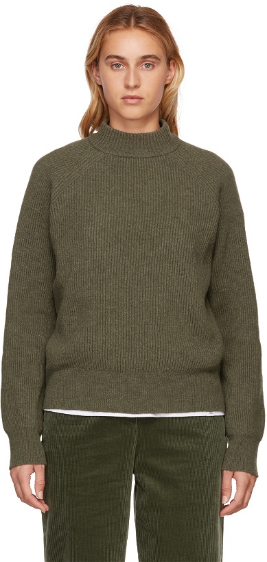 Photo: Norse Projects Lambswool Mockneck Evelina Sweater