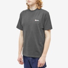 Butter Goods Men's Heavyweight Pigment Dyed T-Shirt in Washed Black