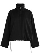 Esse Studios Archie Satin Bomber Jacket Black