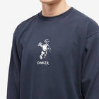 Dancer Men's Long Sleeve OG Logo T-Shirt in Navy