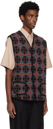 Thames MMXX. Black & Red Shooting Vest