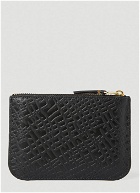 Embossed Roots Pouch in Black