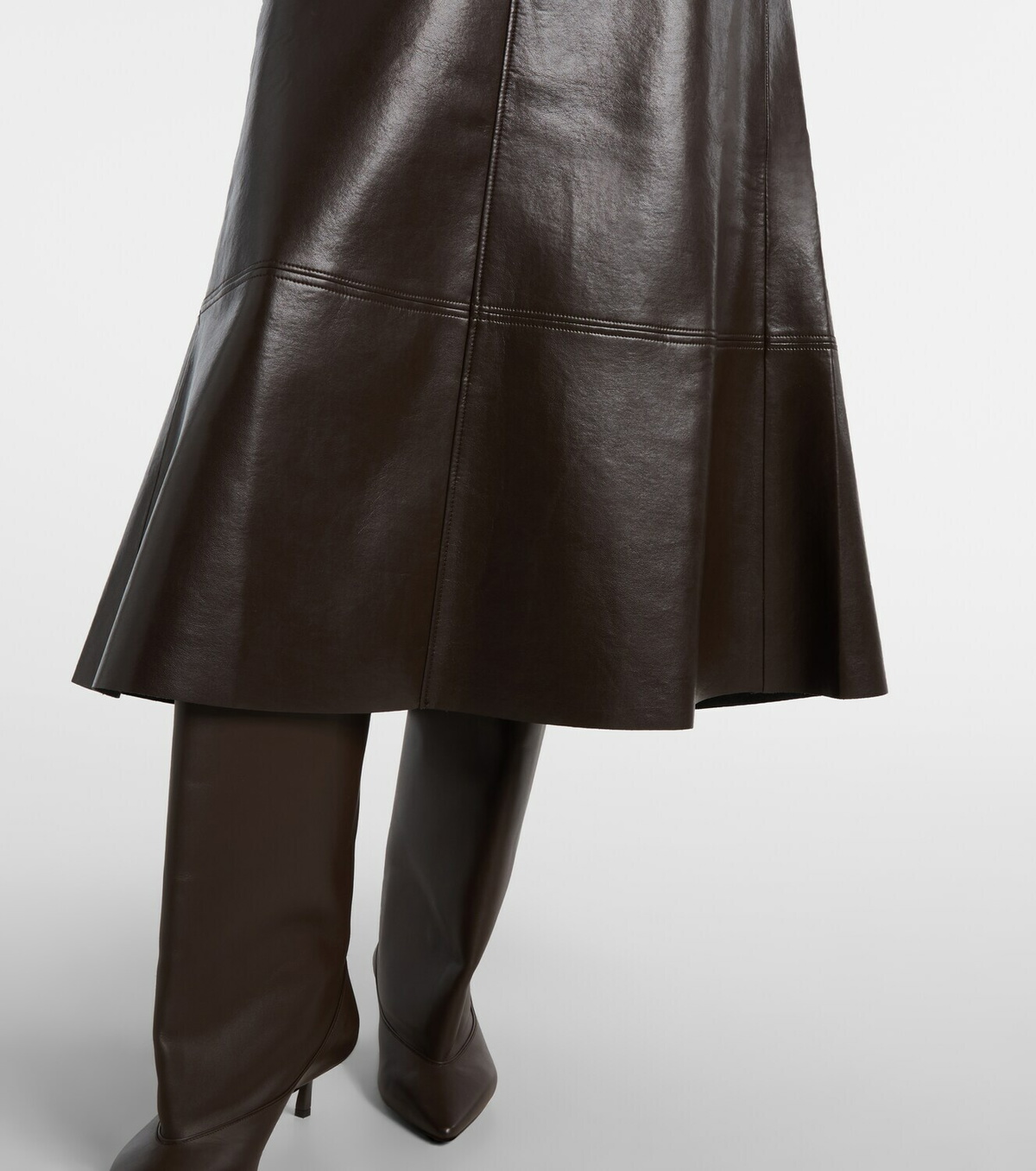 Citizens of Humanity Cassia flared midi skirt