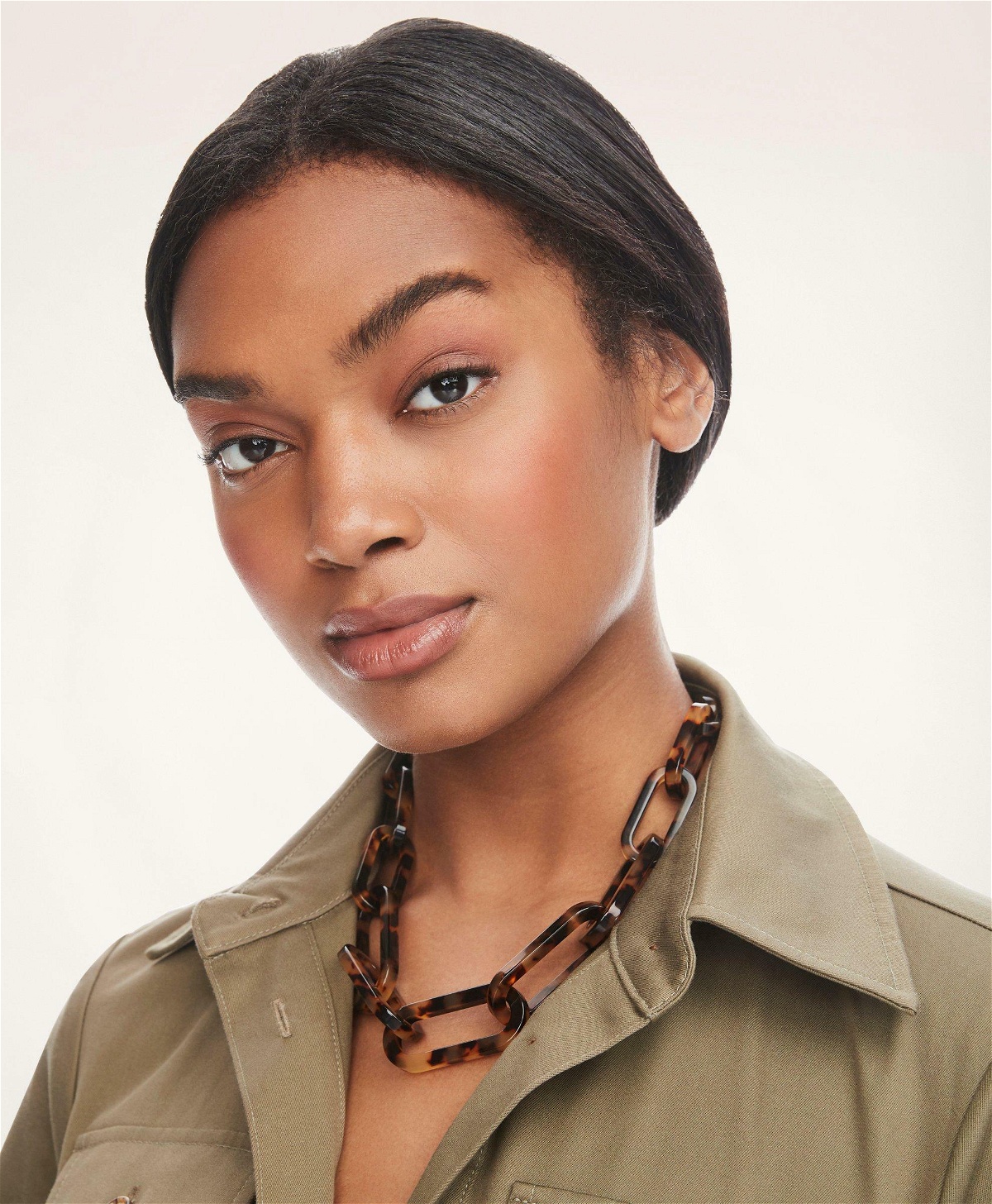 Photo: Brooks Brothers Women's Tortoise Link Necklace